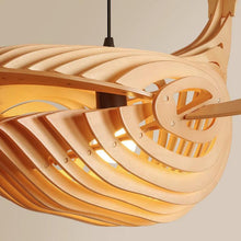 Load image into Gallery viewer, Baleine wood chandelier