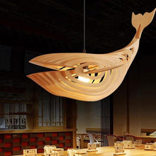 Load image into Gallery viewer, Baleine wood chandelier
