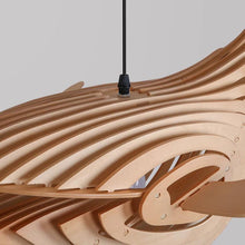 Load image into Gallery viewer, Baleine wood chandelier