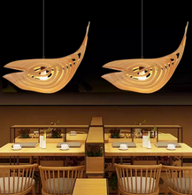 Load image into Gallery viewer, Baleine wood chandelier