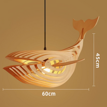 Load image into Gallery viewer, Baleine wood chandelier