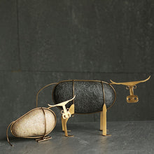 Load image into Gallery viewer, Ox home deco statue
