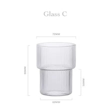 Load image into Gallery viewer, Strip water glass