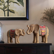 Load image into Gallery viewer, Elephant rattan ornaments