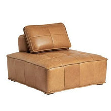 Load image into Gallery viewer, Square cube leather sofa