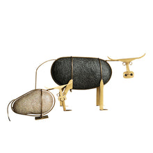 Load image into Gallery viewer, Ox home deco statue