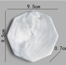 Load image into Gallery viewer, Marble coaster set 4
