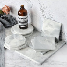 Load image into Gallery viewer, Marble coaster set 4
