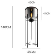 Load image into Gallery viewer, Poli glass lamp