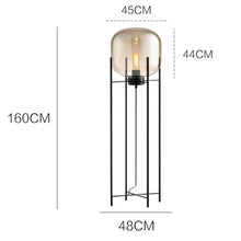 Load image into Gallery viewer, Poli glass lamp