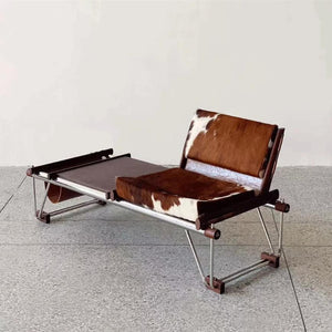 kamca leather bench