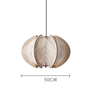 Gent  Wood Chandelier