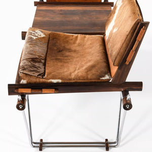 kamca leather bench