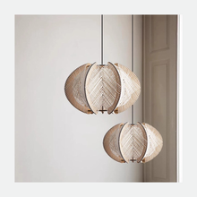 Load image into Gallery viewer, Gent  Wood Chandelier
