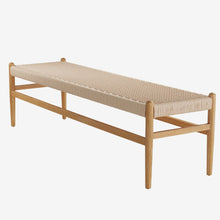 Load image into Gallery viewer, Jordi rattan bench
