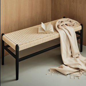 Jordi rattan bench