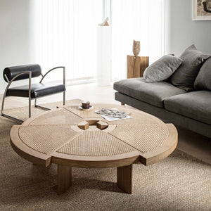 Lam wood coffee table