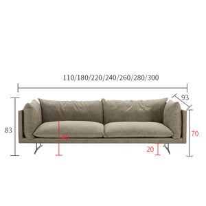 Valla simple cozy sofa