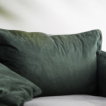 Load image into Gallery viewer, RUOMU dark green sofa
