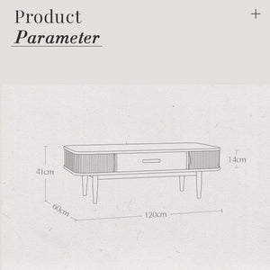 Singh wood coffee table