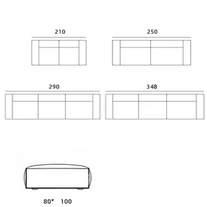 Miloti Corduroy sofa