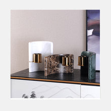 Load image into Gallery viewer, KH marble candle holder
