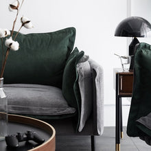 Load image into Gallery viewer, RUOMU dark green sofa
