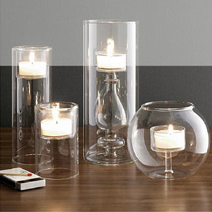 Orlina Glass candle holder