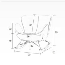 Load image into Gallery viewer, Egg rocking chair
