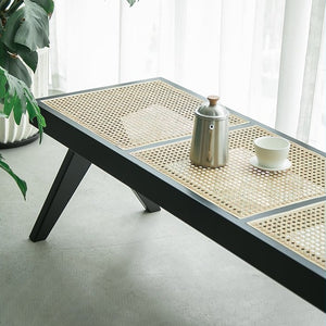 Hardi rattan bench