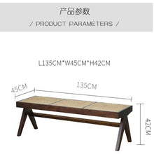 Load image into Gallery viewer, Hardi rattan bench
