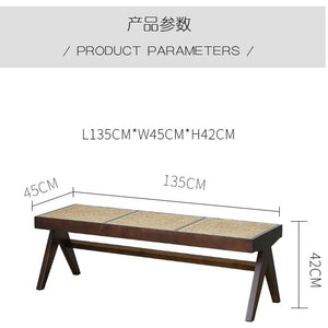 Hardi rattan bench