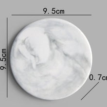 Load image into Gallery viewer, Marble coaster set 4
