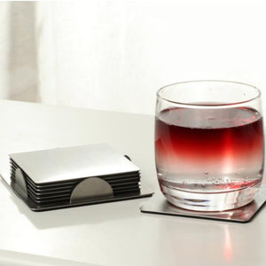 Olio coaster with holder