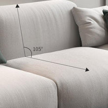 Load image into Gallery viewer, Oden cotton linen sofa
