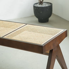 Load image into Gallery viewer, Hardi rattan bench
