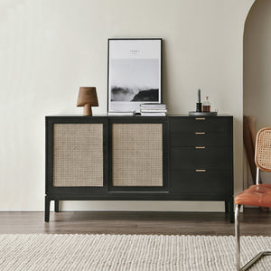 Lewis wood sideboard