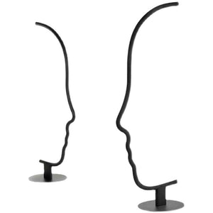 Face shape floor lamp