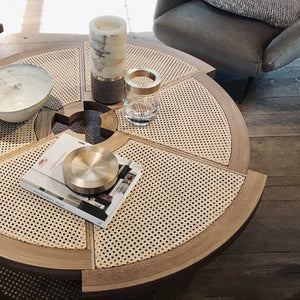 Lam wood coffee table