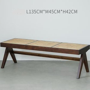 Hardi rattan bench