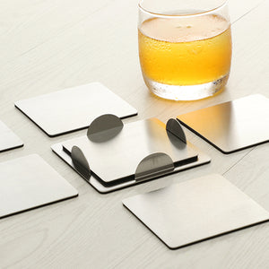 Olio coaster with holder