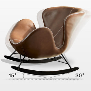 Egg rocking chair