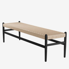 Load image into Gallery viewer, Jordi rattan bench
