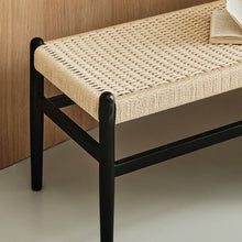 Load image into Gallery viewer, Jordi rattan bench
