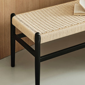 Jordi rattan bench