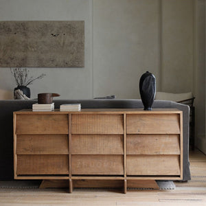 Ruth wood vintage sideboard