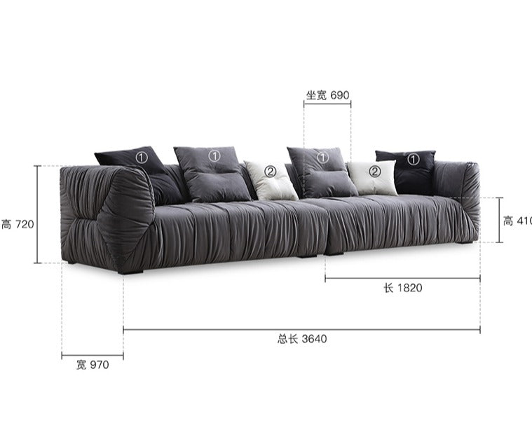 Rayon sofa