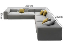 Load image into Gallery viewer, Oden cotton linen sofa
