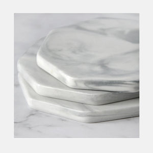 Marble coaster set 4