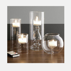 Orlina Glass candle holder